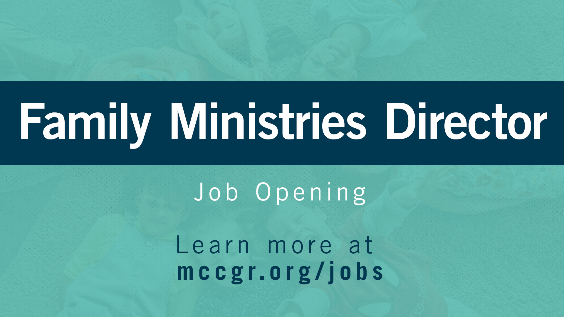 Job Opening - Family Ministries Director » Monroe Community Church